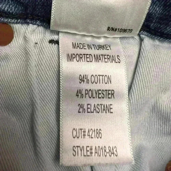 AGOLDE Sophie High Rise Skinny Crop Jeans in Spell Size 27 - Picture 9 of 9